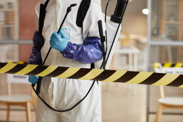 Professional Blood Cleanup technician working in Rail Road Flat, CA